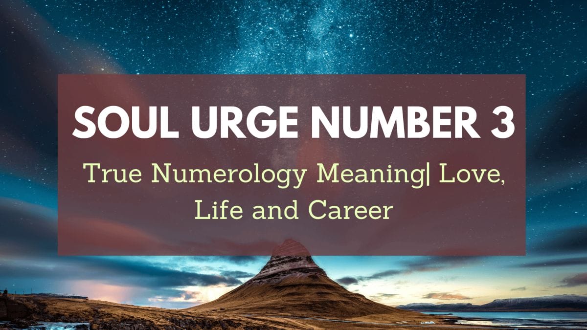 Soul Urge Number 3