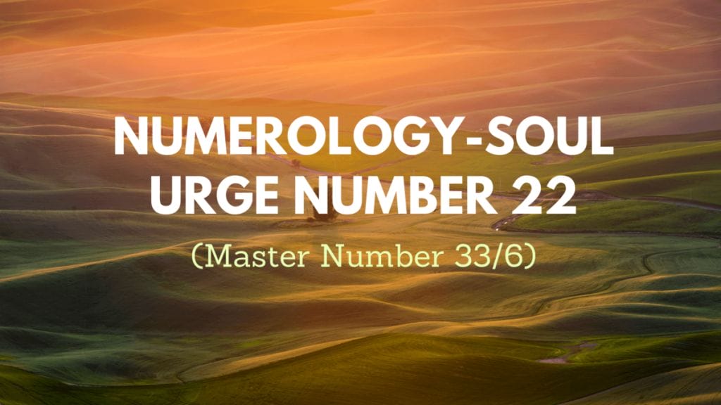 Soul Urge Number 22