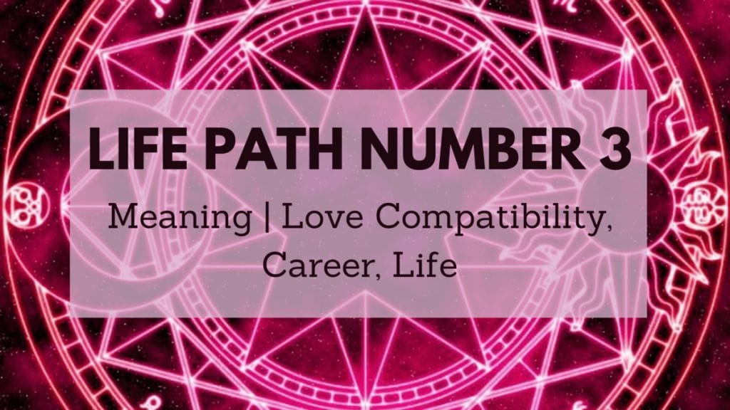 life path number 3