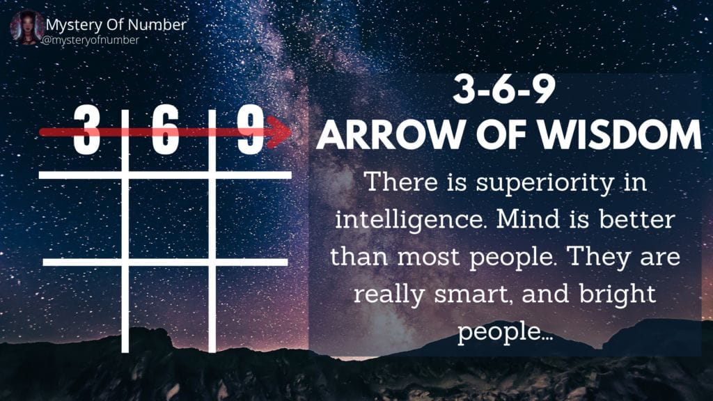Arrow of Wisdom 3-6-9