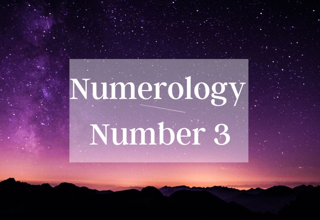 Numerology Number 3